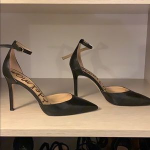 High heel ankle strap sandal